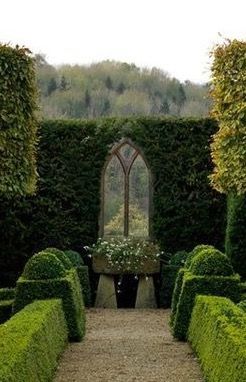 English Manor Garden.                                                                                                                                                                                 More -   24 english garden wall
 ideas