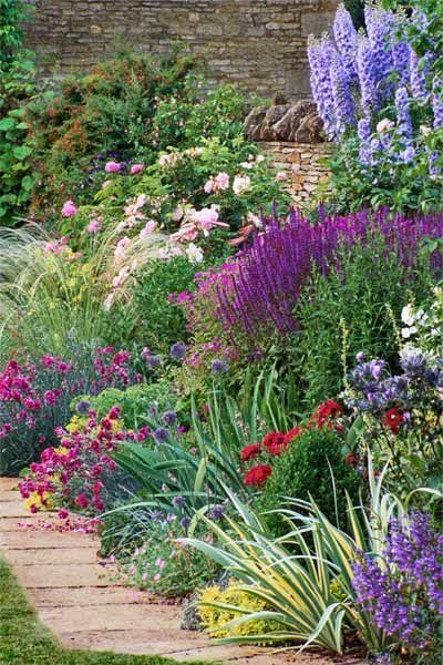 Tried-and-True Perennials for Your Garden -   24 english garden wall
 ideas
