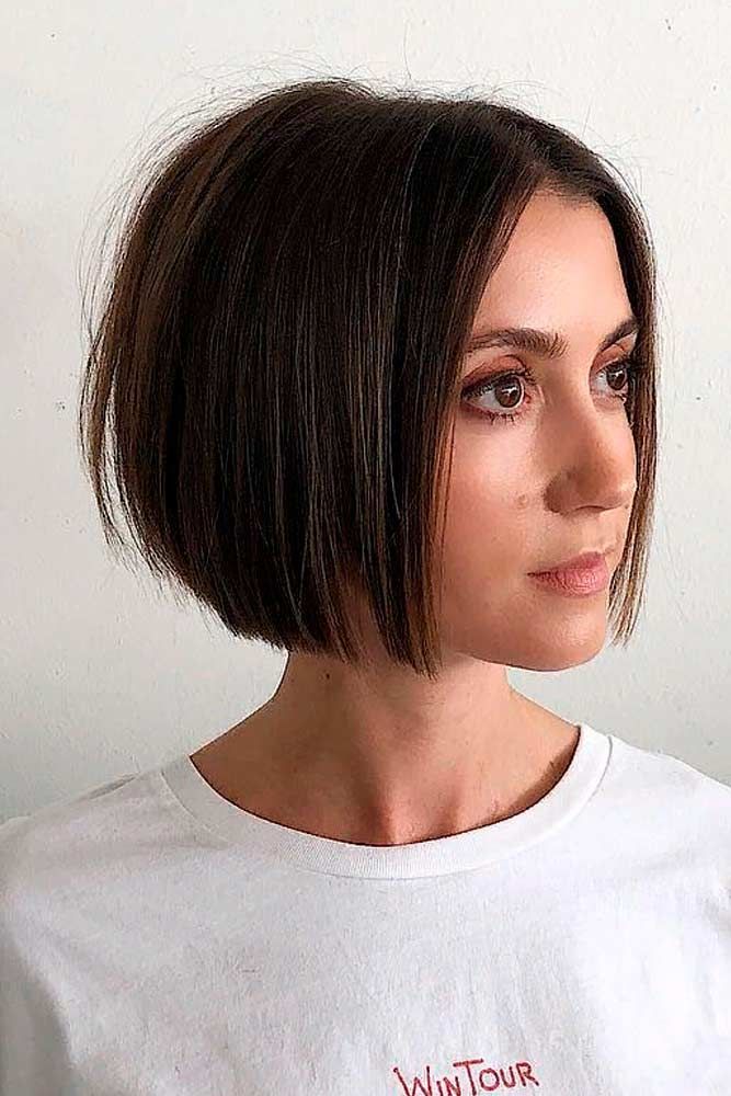 30 Edgy Bob Haircuts To Inspire Your Next Cut -   24 short style brown
 ideas