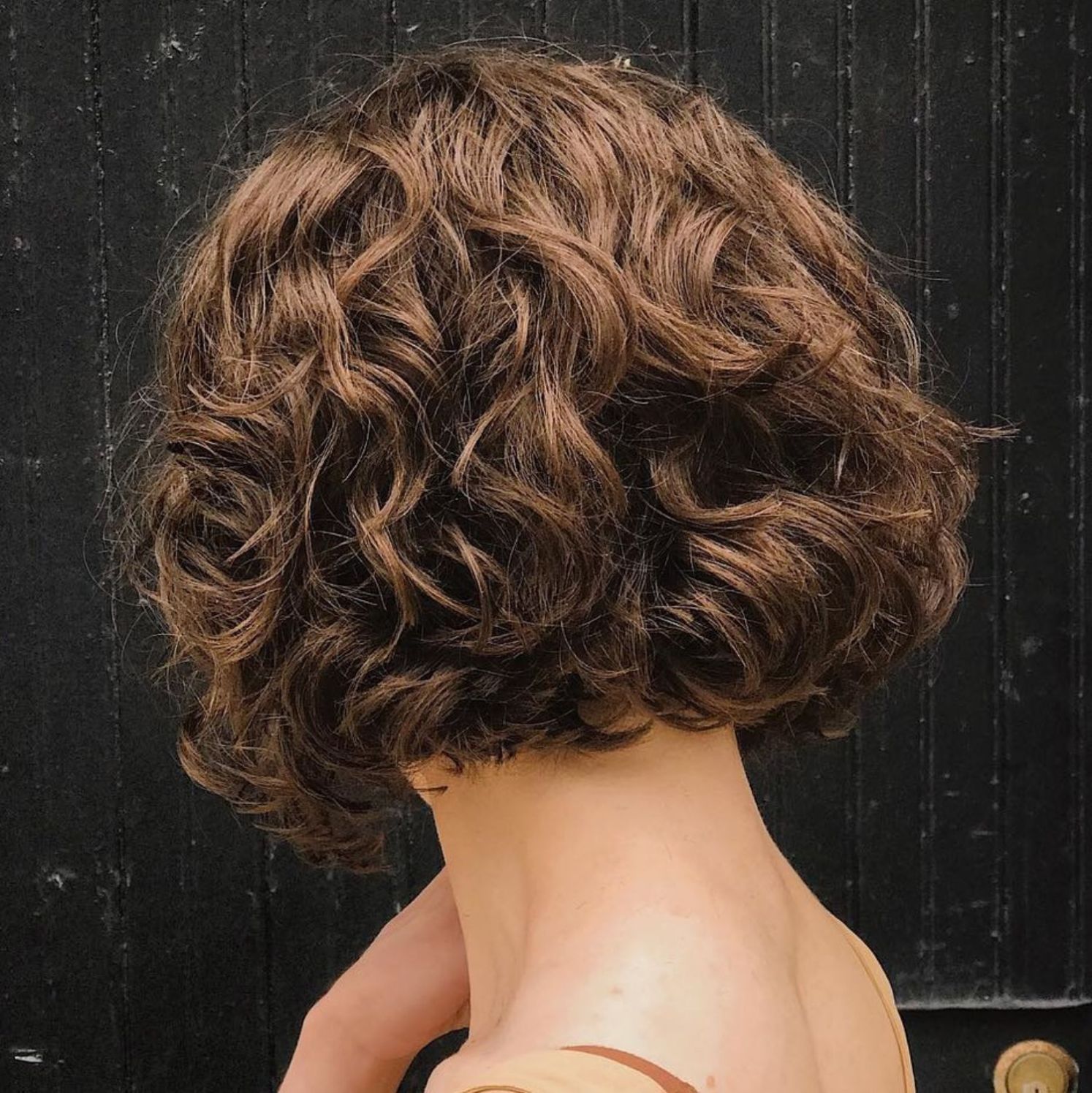55 Different Versions of Curly Bob Hairstyle -   24 short style brown
 ideas