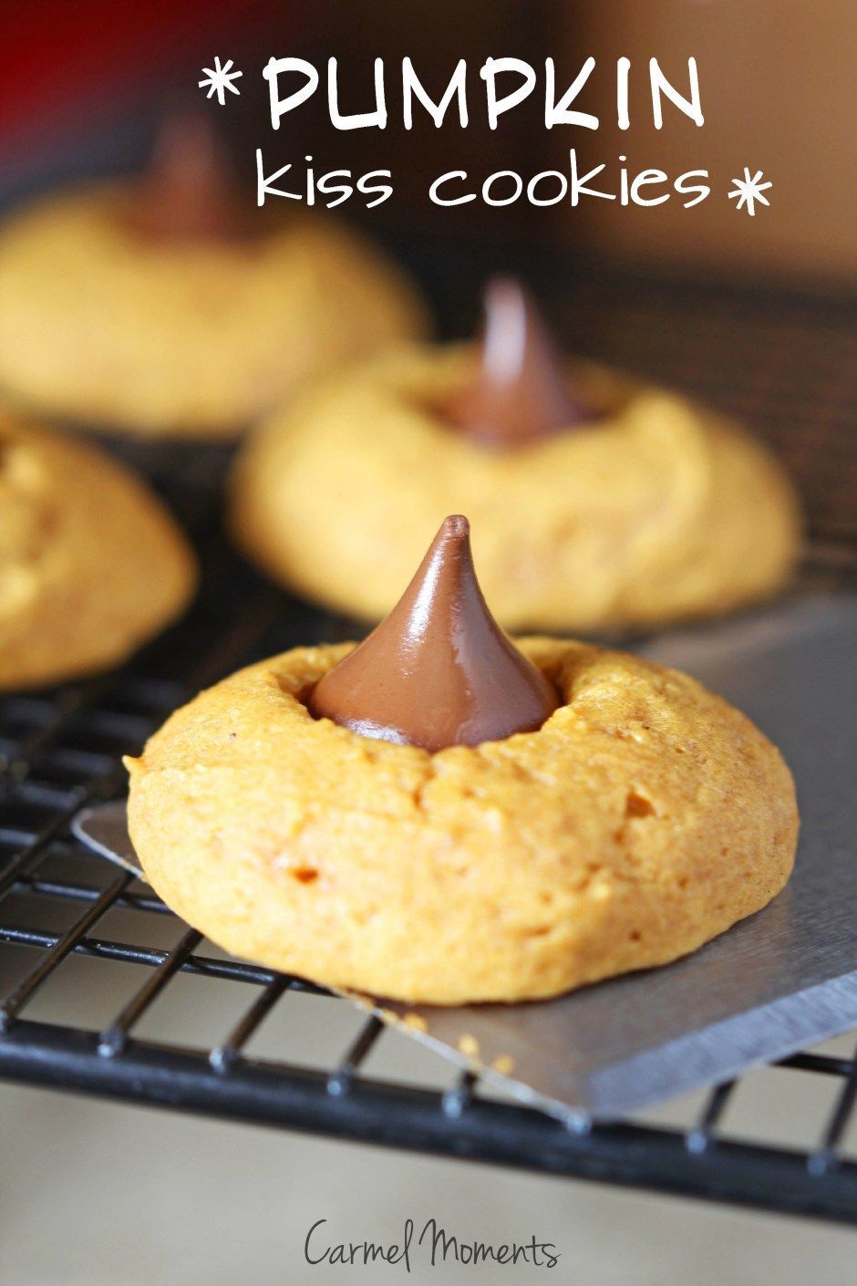 Pumpkin Kiss Cookies -   24 sweet pumpkin recipes
 ideas