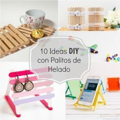10 ideas DIY para hacer con palitos de helado -   24 tutoriales de manualidades diy ideas