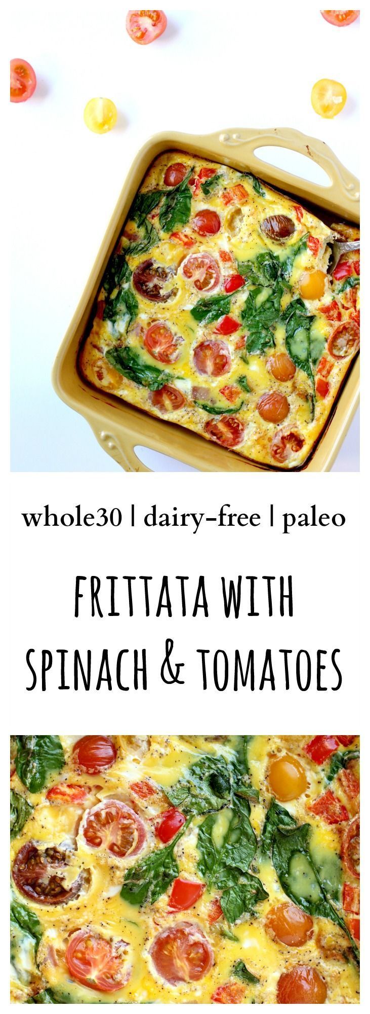 Dairy Free Frittata -   24 whole 30 vegetarian
 ideas