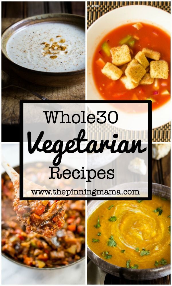 24 whole 30 vegetarian
 ideas