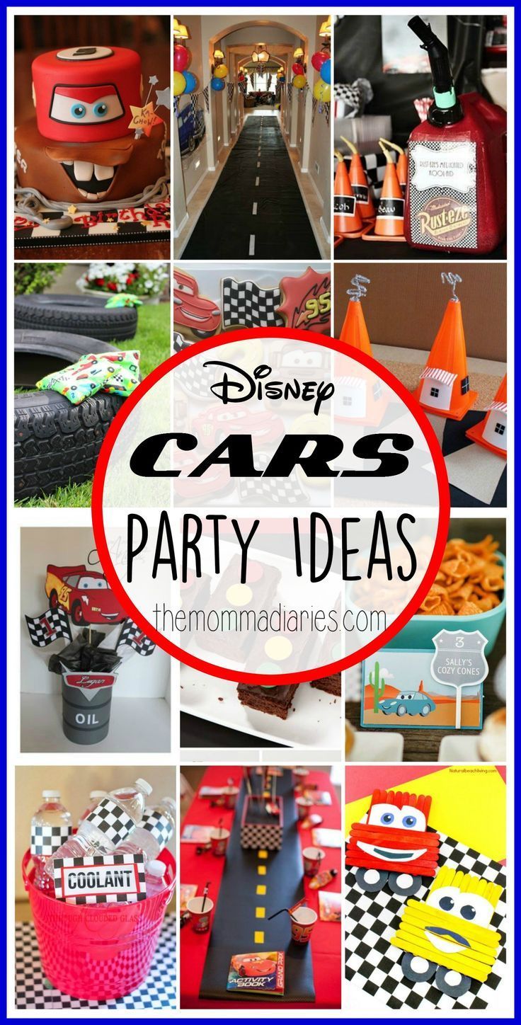 Disney Pixar CARS Party Ideas -   25 cars disney crafts
 ideas