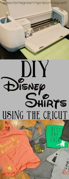 DIY Disney shirts using the Cricut -   25 cars disney crafts
 ideas
