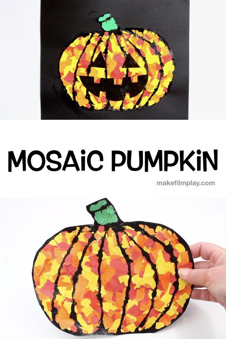 Mosaic Pumpkin Picture -   25 crafts for women
 ideas