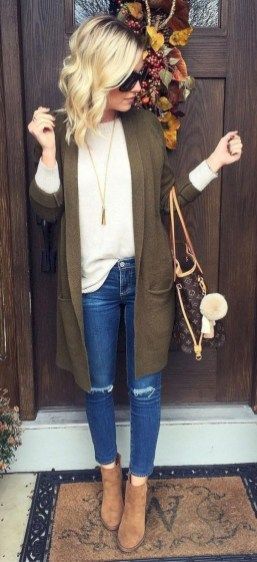 34 Best Fall Outfit Ideas with Cardigans for Women -   25 fall style shirts
 ideas