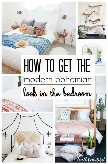 Modern Bohemian Bedroom Inspiration -   25 modern bohemian decor
 ideas