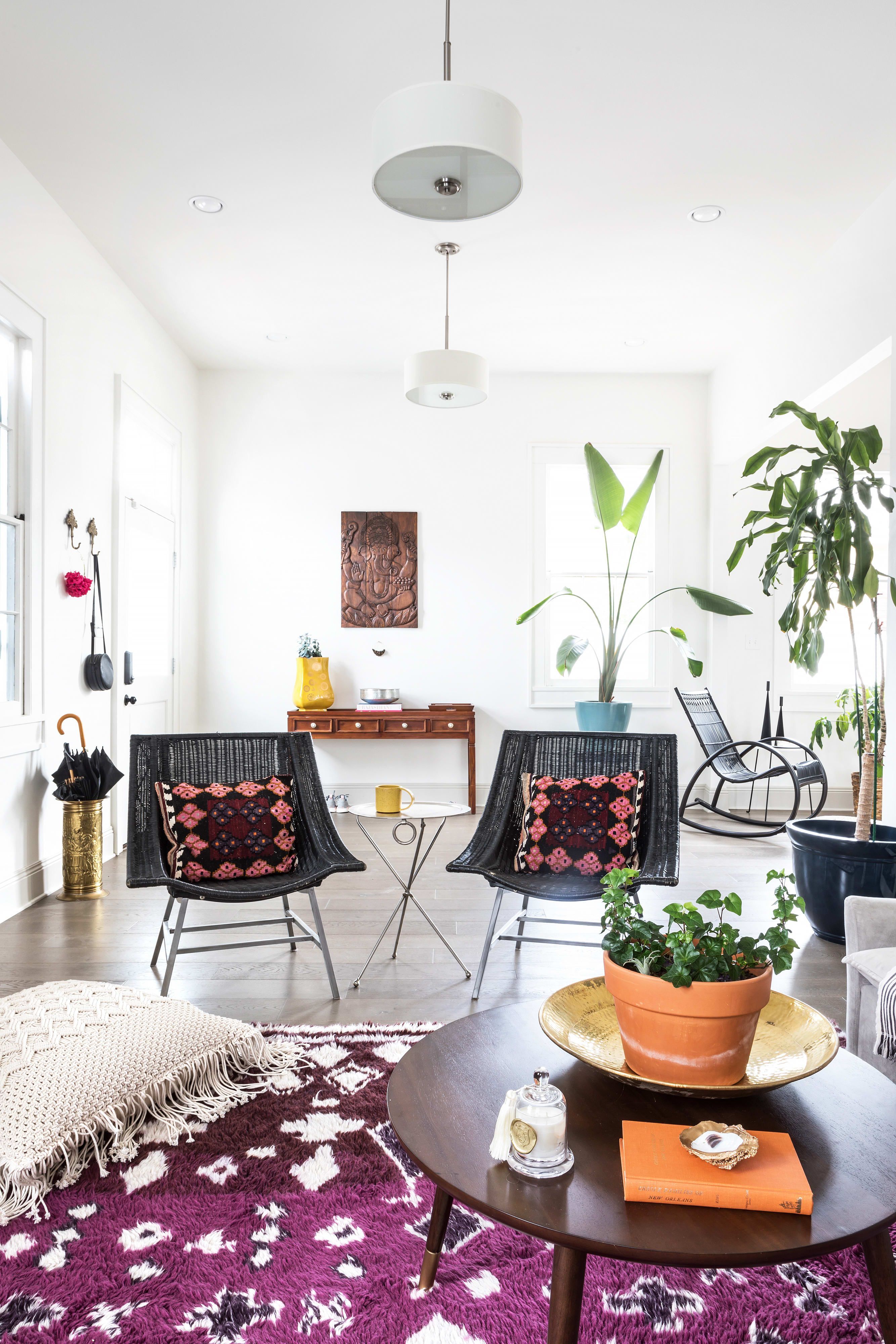 A Sun-Drenched New Orleans Home Has a Cool Boho Modern Style -   25 modern bohemian decor
 ideas