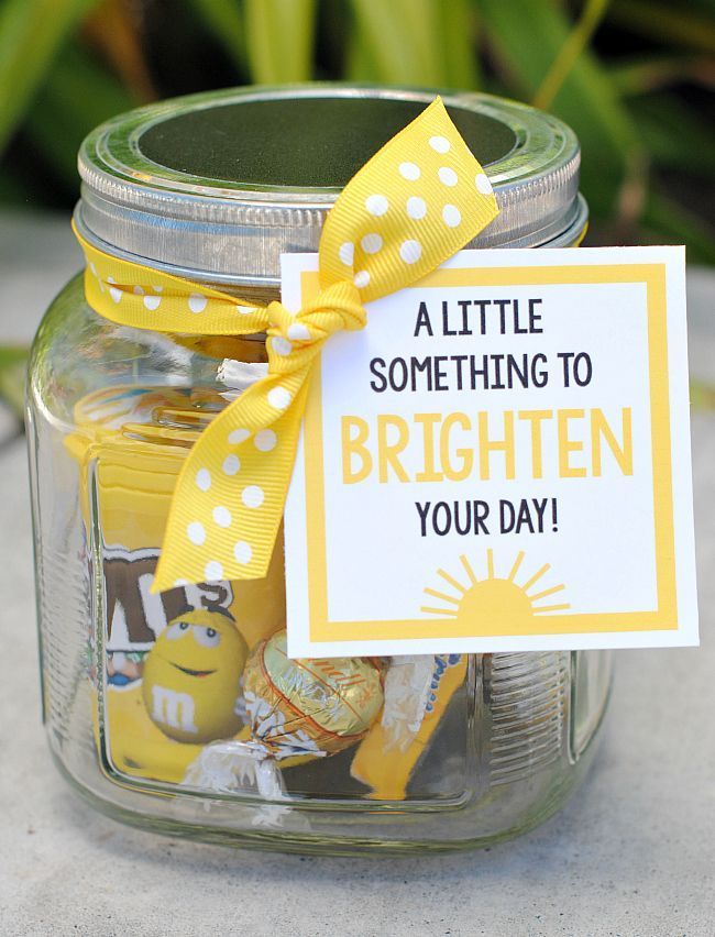 Cheer up Gifts: Brighten Your Day Gift Idea -   25 simple crafts gifts
 ideas