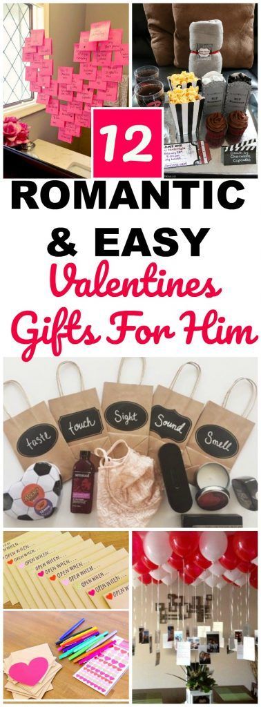 12 Cute Valentines Day Gifts for Him -   25 simple crafts gifts
 ideas