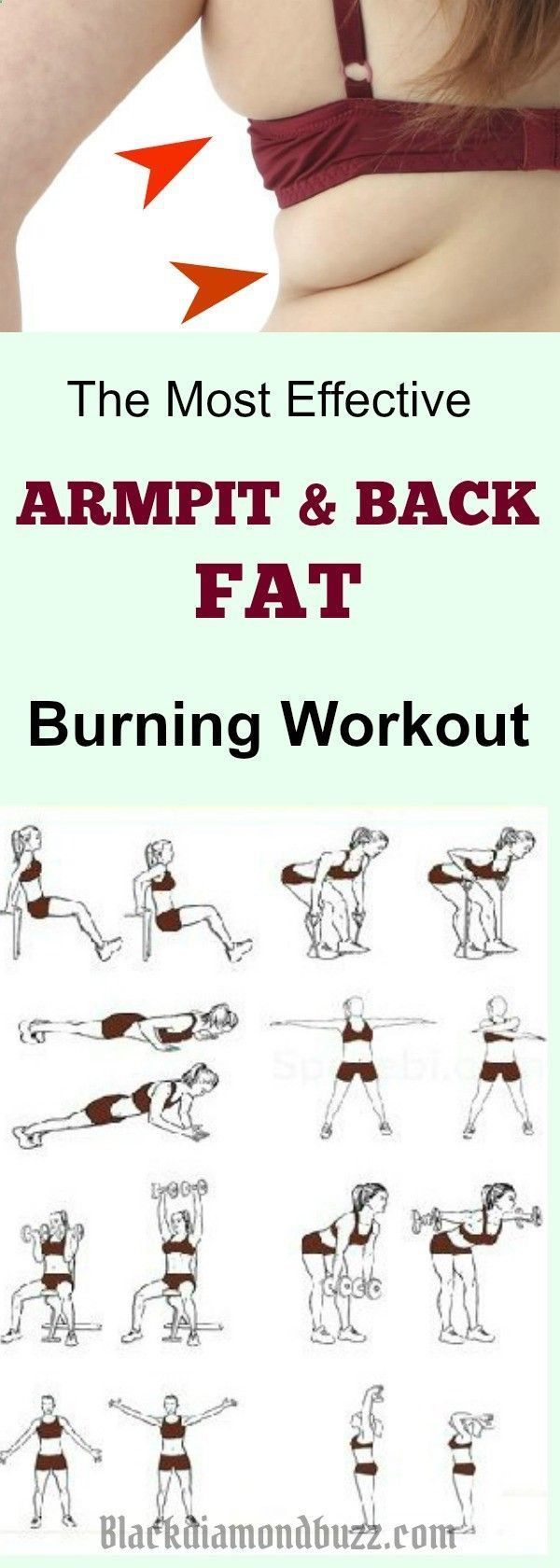 Diet Fast - 2 Week Diet - Best exercises for Back fat rolls and underarm fat at Home for Women : This is how you can get rid of back fat and armpit fat fast 1 week this summer . diet workout toned arms #HomeFitness A Foolproof, Science-Based System that's Guaranteed to Melt Away All Your Unwanted Stubborn Body Fat in Just 14 Days...No Matter How Hard You’ve Tried Before! -   19 body fat diet
 ideas