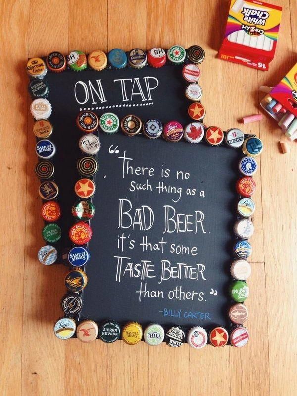 20 Fun Ways Of Reusing Bottle Caps In Creative Projects -   20 crafts beer pictures
 ideas