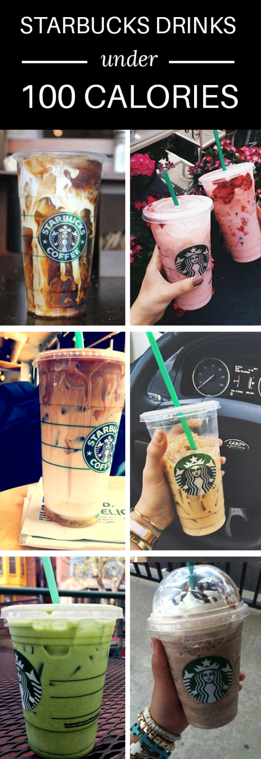 10 Delicious Starbucks Drinks Under 100 Calories -   20 diet snacks under 100 calories
 ideas