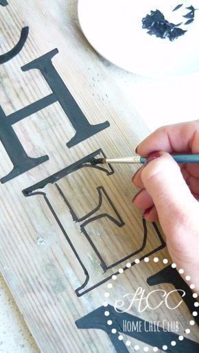 How to Make a Farmhouse Signs the Easy Way -   20 farmhouse style signs ideas