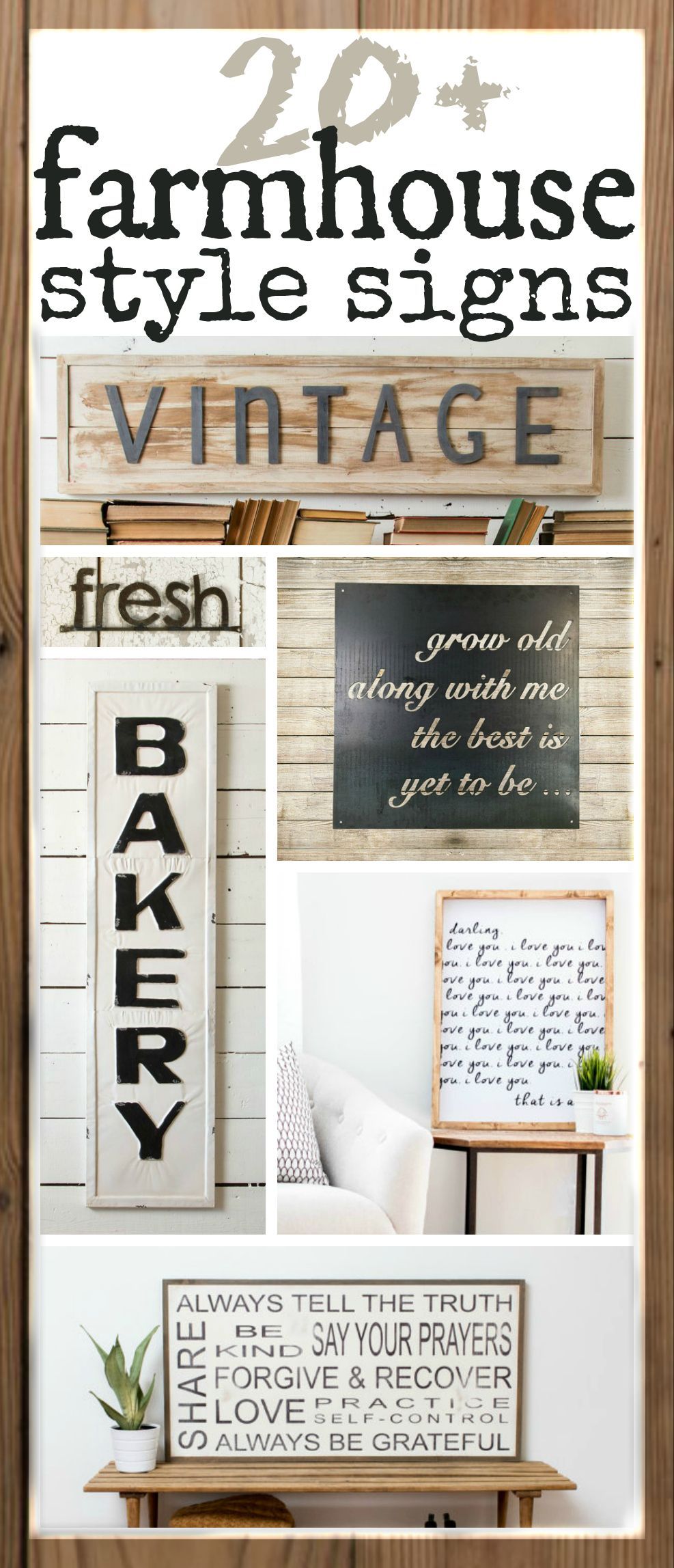 Fixer Upper Inspired Farmhouse Signs You Can Buy Online -   20 farmhouse style signs ideas
