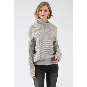 Try Something Different Ribbed Knit Sweater in Grey - Retro, Indie and Unique Fashion -   20 indie chic style
 ideas