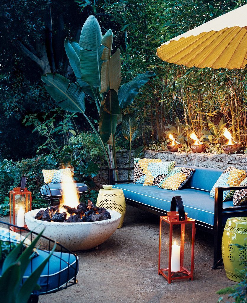 Inside Out! Inspiration for the Perfect Outdoor Living Room -   20 outdoor moroccan decor
 ideas