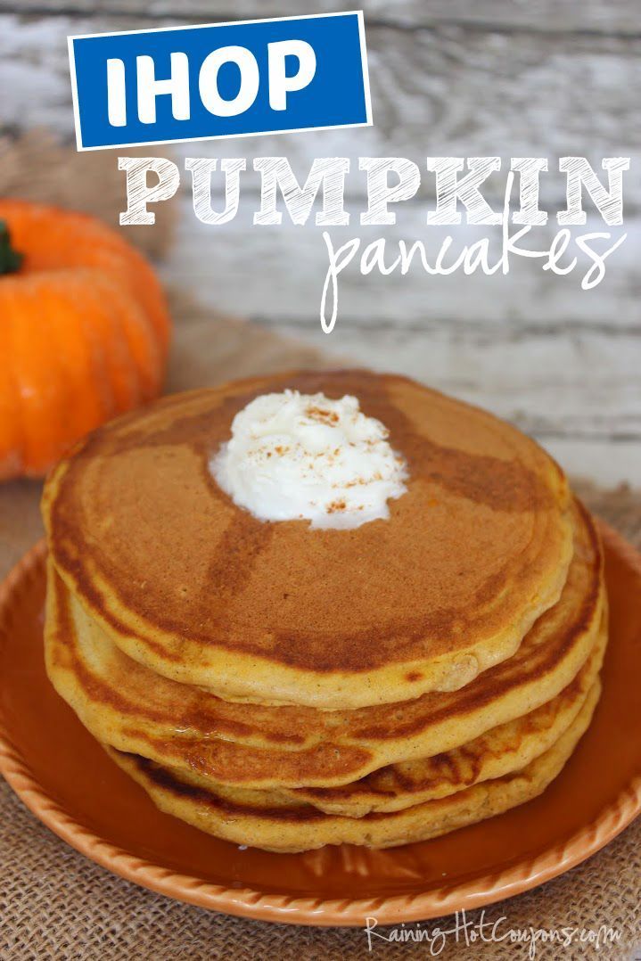 Copycat IHOP Pumpkin Pancakes -   20 pumpkin recipes pancakes
 ideas
