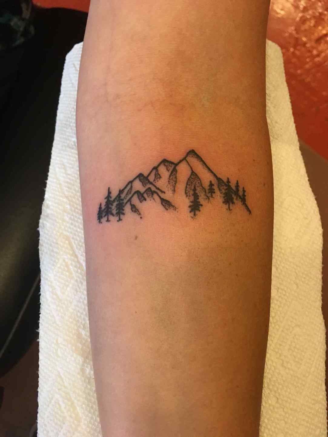 21 colorado mountain tattoo
 ideas