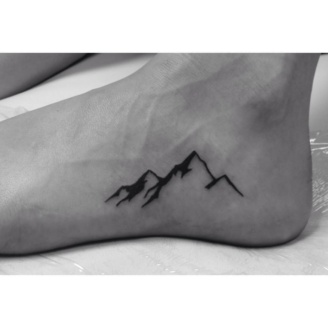 I'd totally get this on my wrist if I ever got a tattoo which won't happen but still -   21 colorado mountain tattoo
 ideas