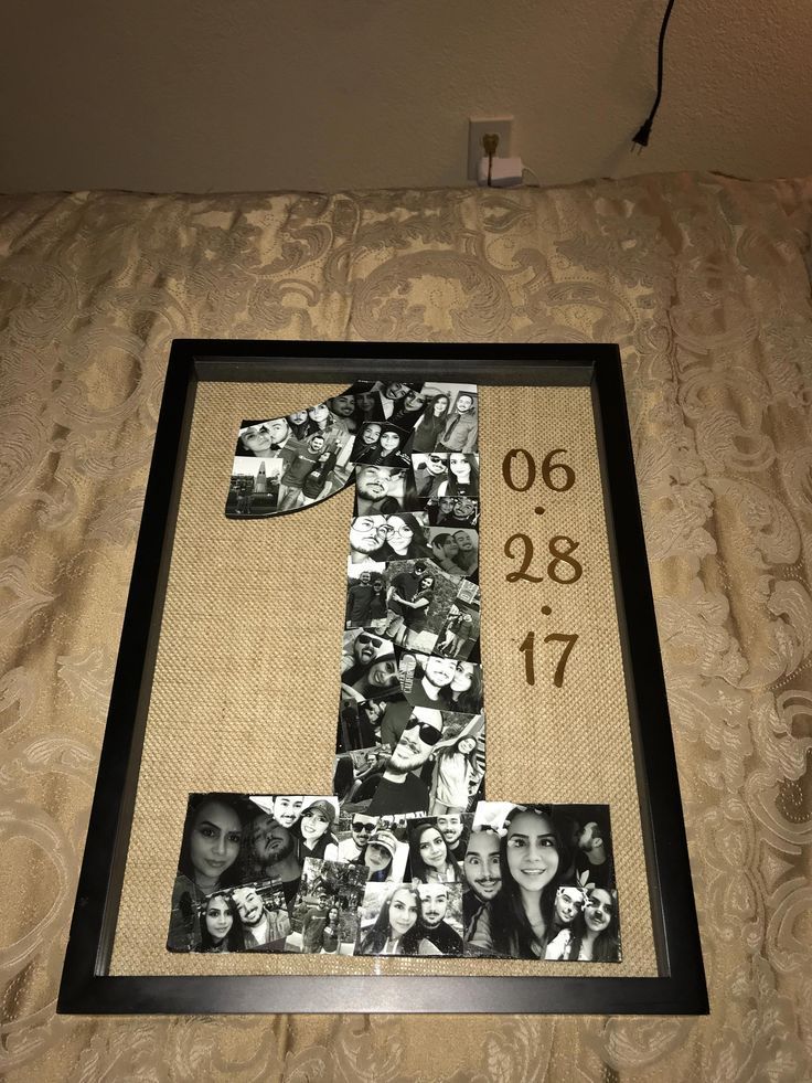 DIY anniversary gift I made for my boyfriend for our one year (: #AnniversarygiftsForHim -   21 diy gifts for girlfriend
 ideas