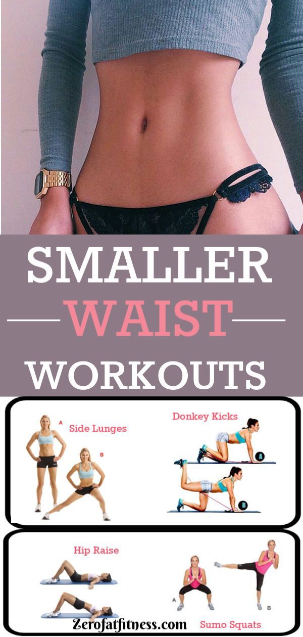 How to Get a Smaller Waist and Bigger Hips -10 Best Exercises -   21 fitness workouts life
 ideas