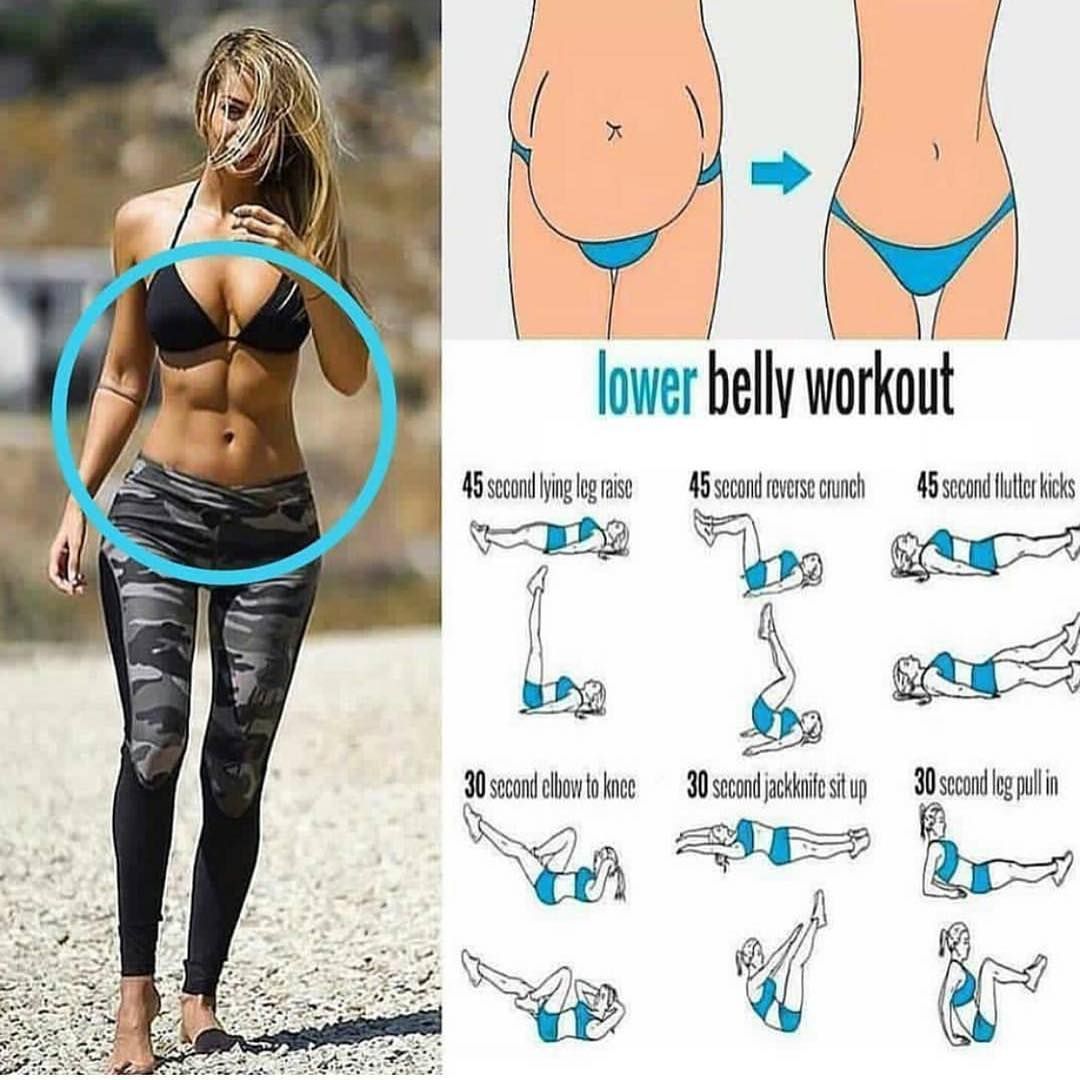 Lower Belly Workout! -   21 fitness workouts life
 ideas