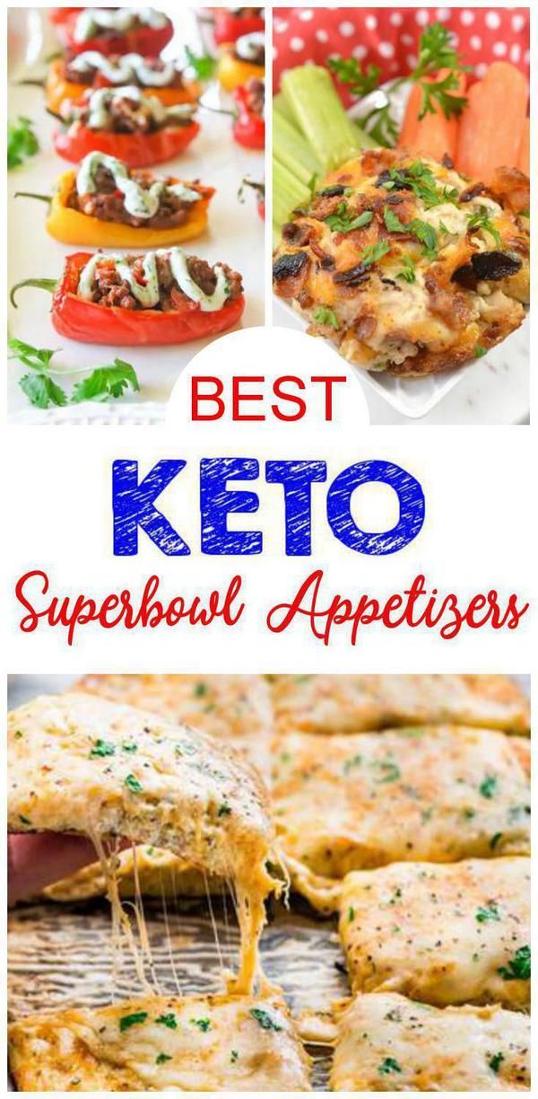 BEST Keto Superbowl Appetizers! YES….keto Superbowl appetizers for game day parties that are easy, quick and tasty. Low carb Superbowl appetizers that keep any crowd coming back for more. If you are having a Superbowl party you will want to check out these tasty and yummy recipes. Many different keto recipes for finger foods, dip, snacks, no bake, make ahead appetizers and many more. Perfect for a football party – game day keto appetizers (Super Bowl), tailgate parties and more. -   21 tasty diet food
 ideas