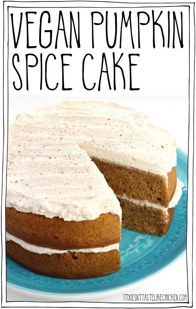 Vegan Pumpkin Spice Cake -   21 vegan recipes cake
 ideas