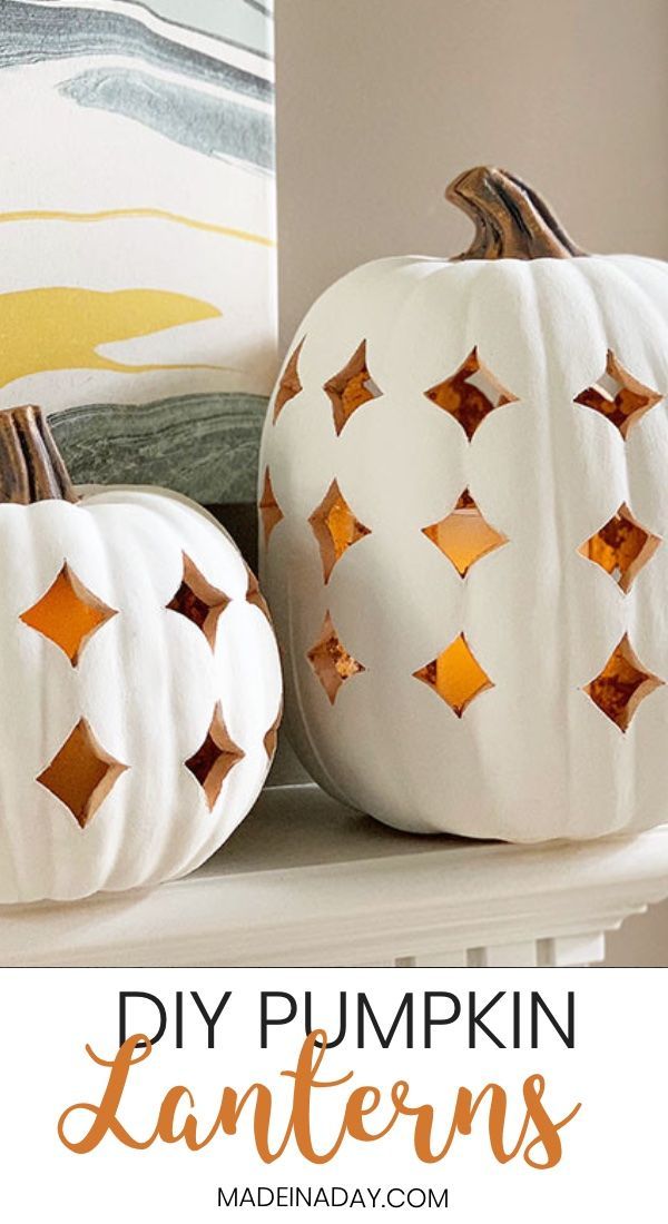 Shimmering Boho Pumpkin Luminaries -   22 boho halloween decor
 ideas