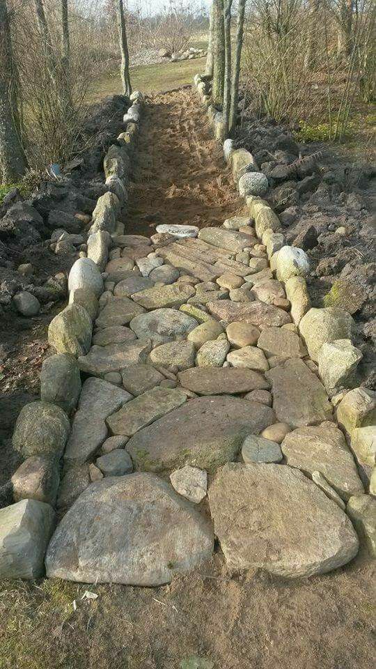 Garden path added fabric under the stones. Stay at Hummingbird Ranch Vacation House in Pearce Arizona, while visiting The Cochise Stronghold 10 mins from our Ranch. $595~$695 Week, $129 Nightly w/ 3 NT min. 14 award winning Vineyards and tons of local history to explore.  Rates: $2300-$2500 Month stays. **Website~hummingbirdranchaz.com **Call~520-520-265-3079 -   22 chodnik garden path ideas