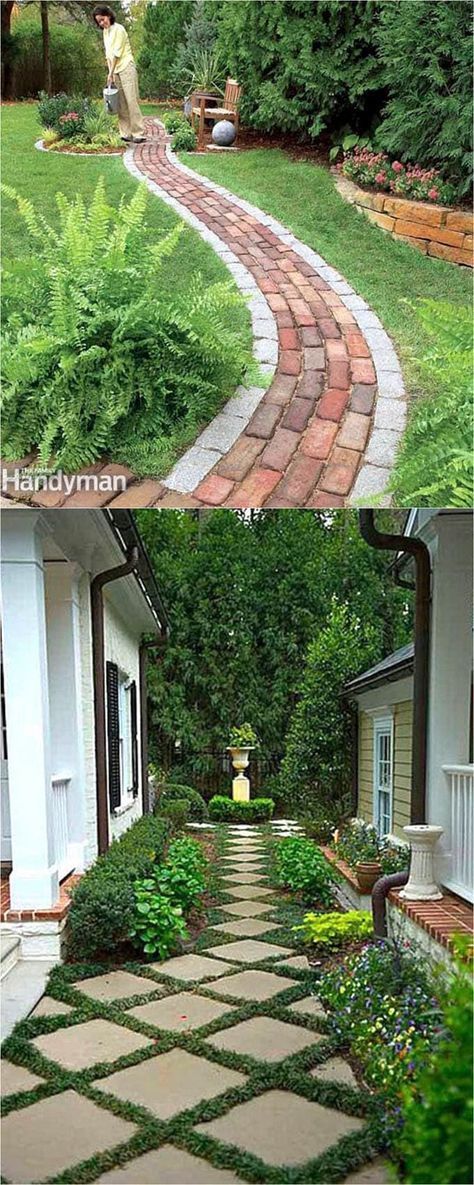 25 Most Beautiful DIY Garden Path Ideas -   22 chodnik garden path ideas