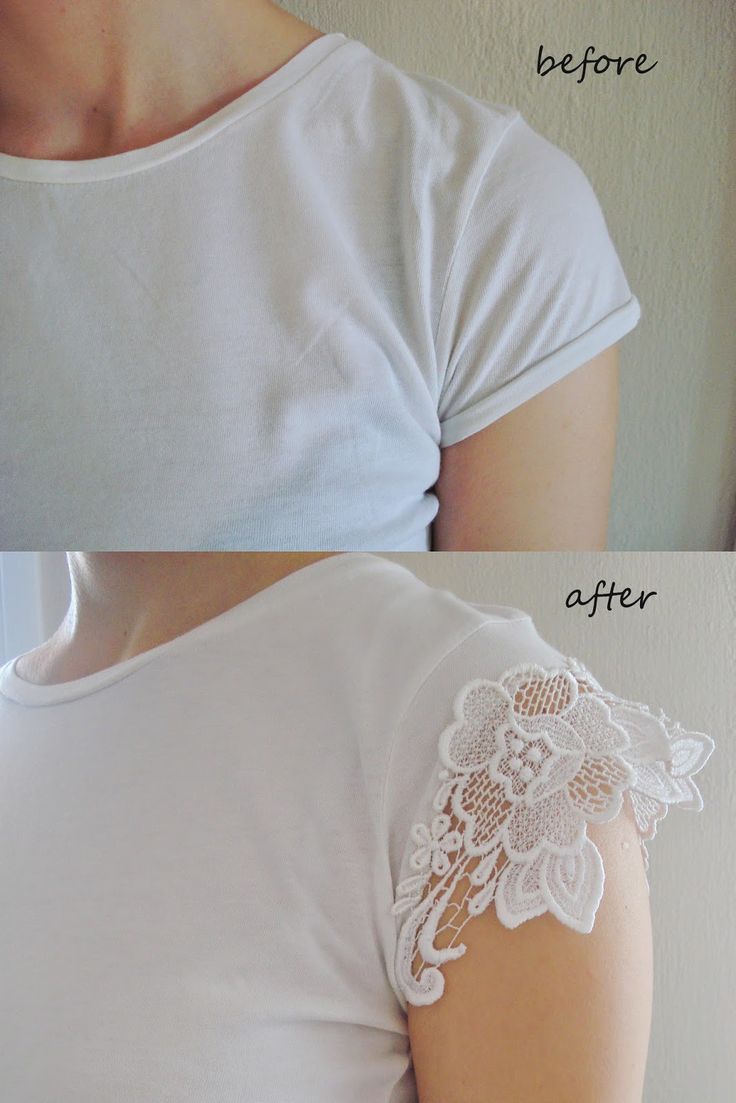 Chic Compass: DIY t-shirt makeover -   22 diy dress makeover
 ideas