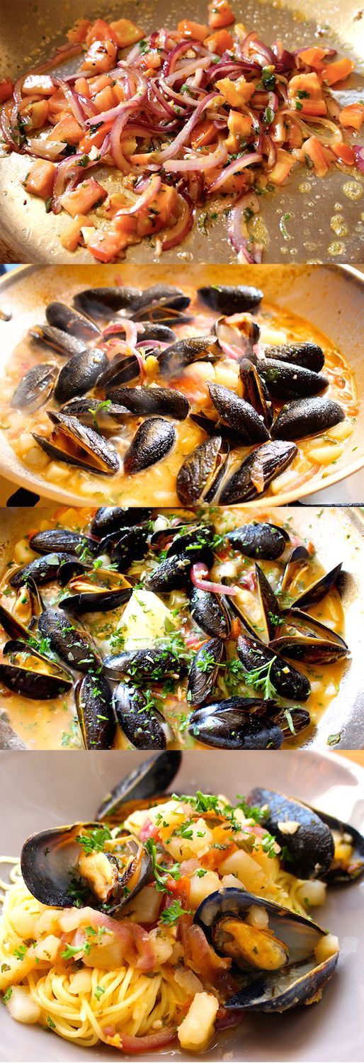 Brooke’s Magical Mussels -   22 gourmet seafood recipes
 ideas