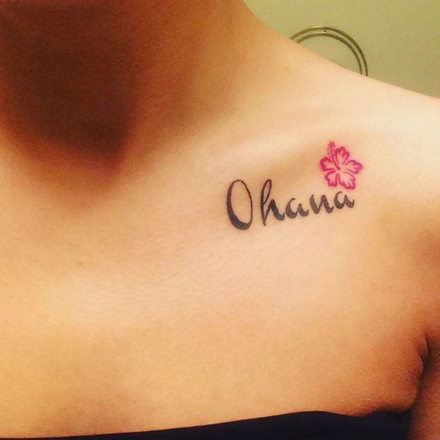 40 Minimalist One-Word Tattoo Ideas That Are Beautiful On Every Woman -   22 minimalist disney tattoo
 ideas