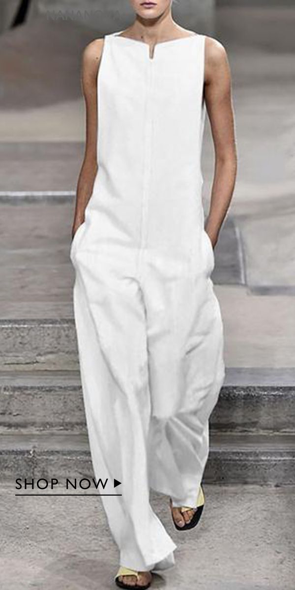 Fashion Plain Long Sleeve Jumpsuits -   22 parisian style outfit
 ideas