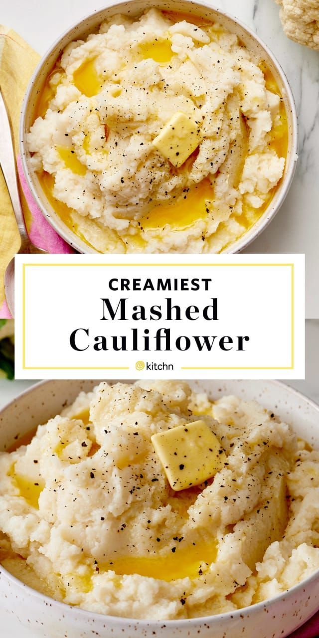 How To Make the Creamiest Mashed Cauliflower -   22 riced cauliflower recipes
 ideas