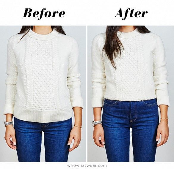The Ultimate Sweater Hack for Short Girls -   22 short girl style
 ideas