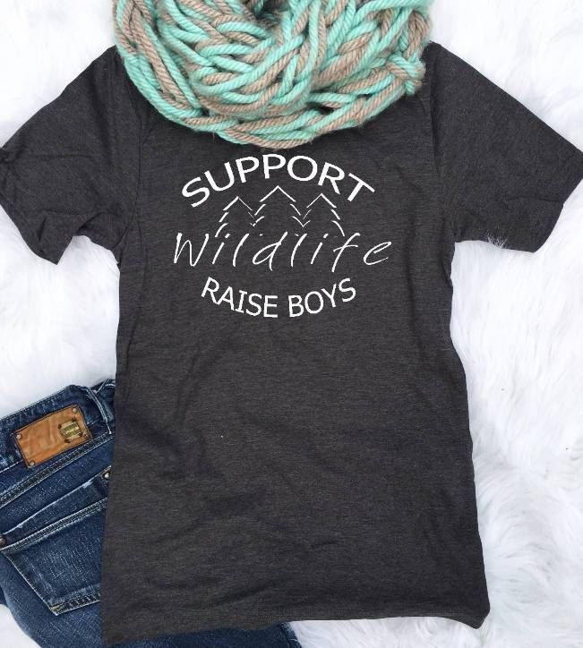 SUPPORT WILDLIFE RAISE BOYS – Simple Charm Studio -   23 boy mom style
 ideas
