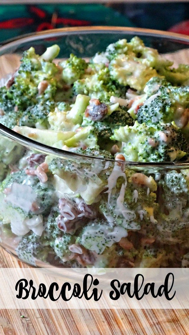 Broccoli Salad -   23 easter dinner recipes
 ideas