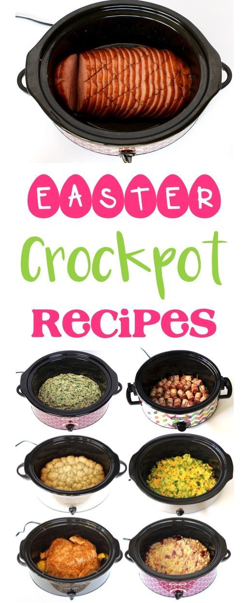 Easter Recipes!  These 47 Easy Crock Pot Easter Recipes are perfect for your celebrations, with simple appetizers, main dishes, sides and delicious desserts! TheFrugalGirls.com -   23 easter dinner recipes
 ideas