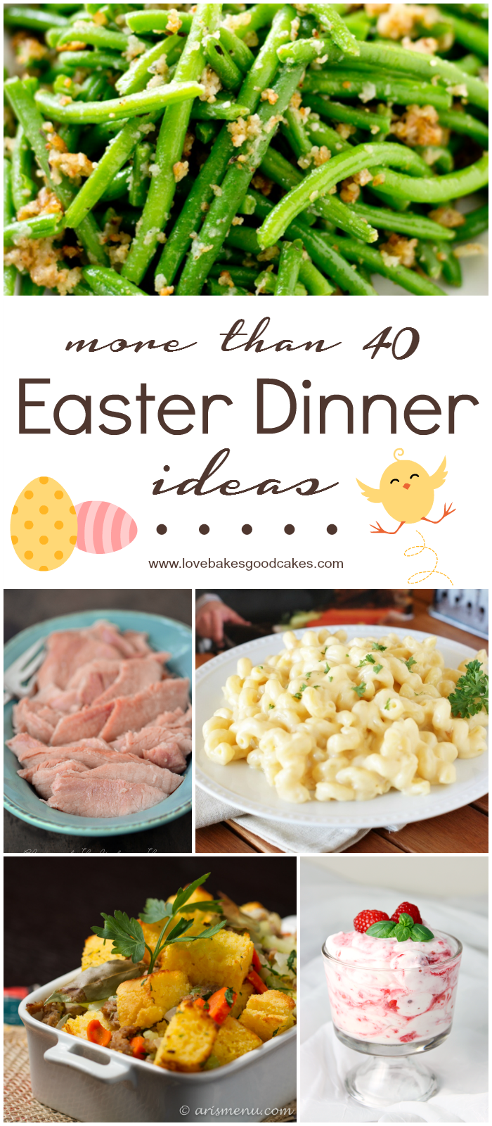 More than 40 Easter Dinner Ideas from the best bloggers on the web! -   23 easter dinner recipes
 ideas