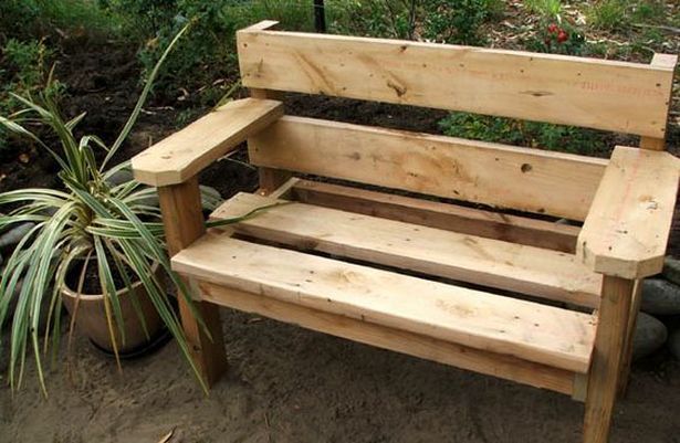 Wooden Bench Ideas Outdoor_37 -   23 homemade garden bench
 ideas