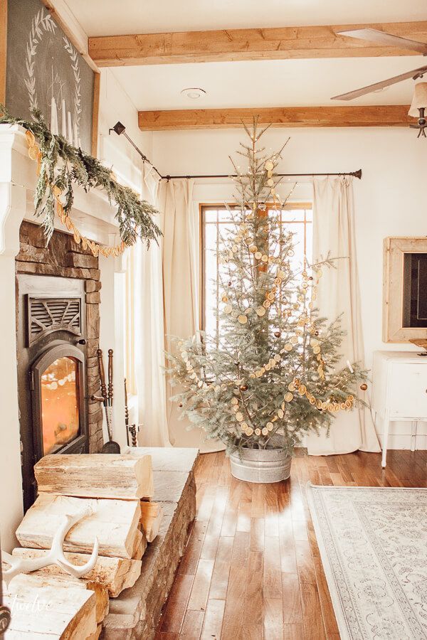 My Scandinavian Christmas Home Tour -   23 rustic white decor
 ideas