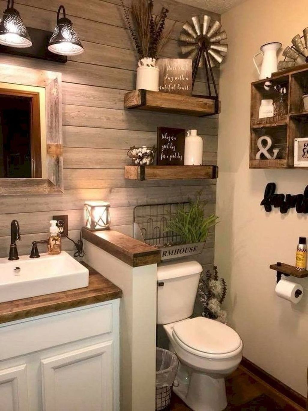 41 Unique Rustic Home Diy Decor Ideas -   23 rustic white decor
 ideas