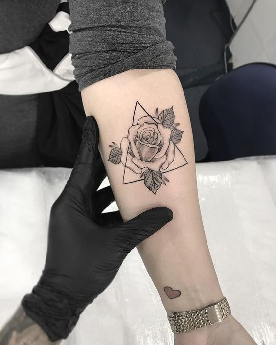 23 simple tattoo rose
 ideas