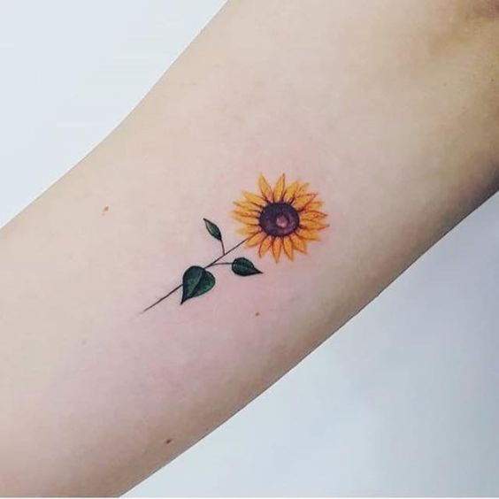 18 Simple and Small Flower Tattoos That You’ll Love -   23 simple tattoo rose
 ideas