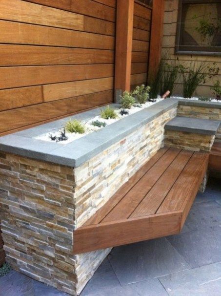 54 Smart Design To Make Modern Planter Bench -   23 stacked garden beds
 ideas